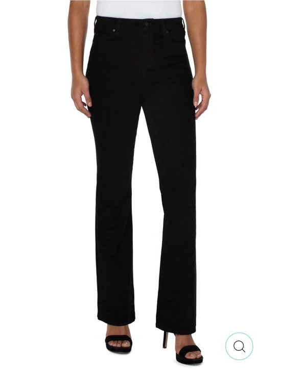 Liverpool Denim - Liverpool | Lucy High-Rise Bootcut Pants in Black | Women’s Pants | NWT